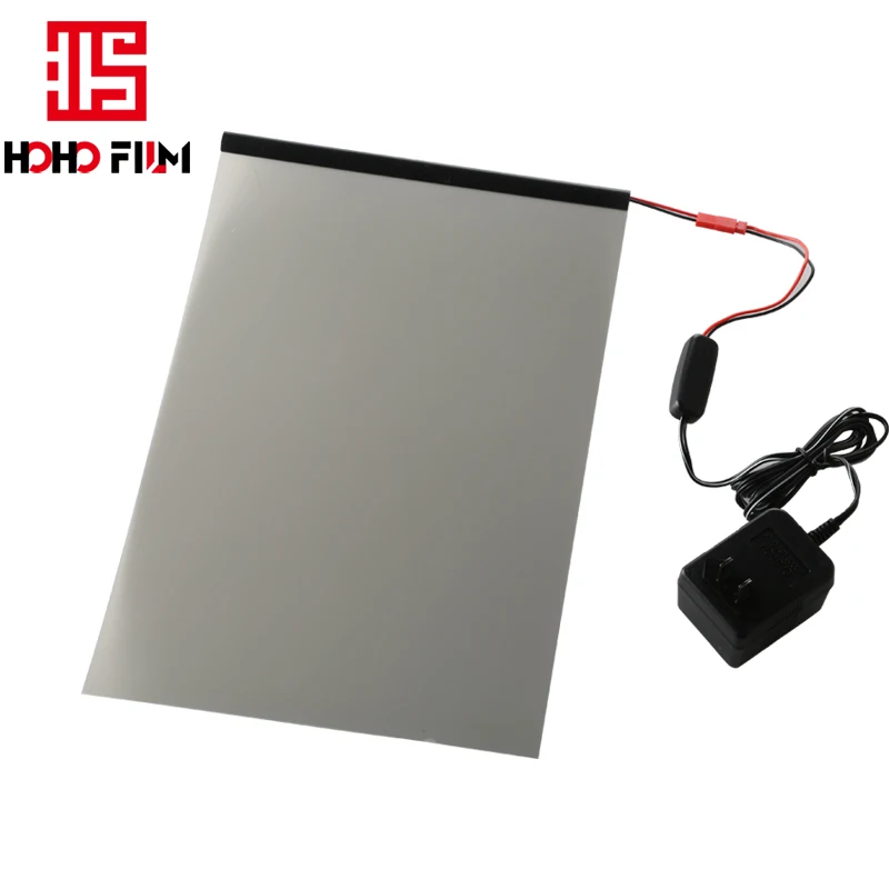 

Electronic self adhesive switchable smart PDLC glass film for building glass