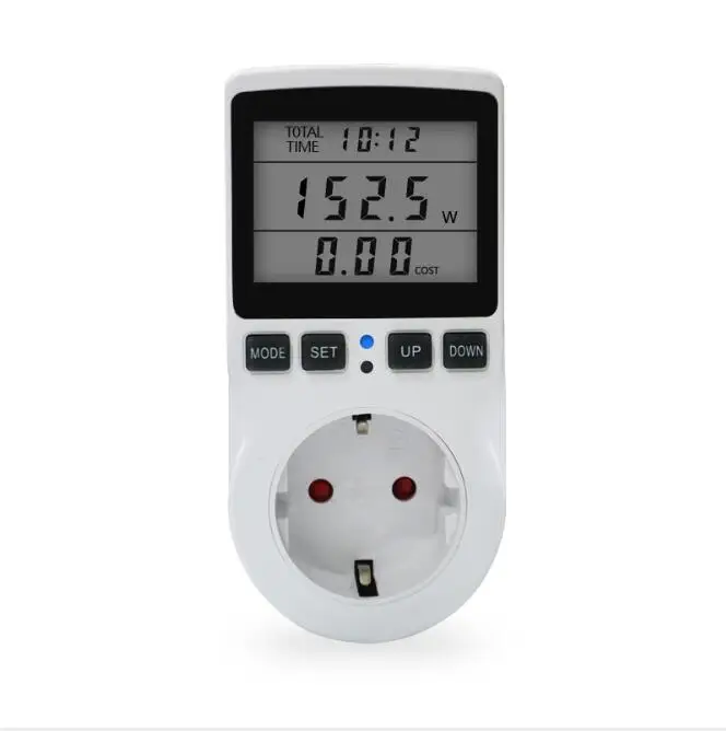 
Digital Wattmeter Power Meter Energy Meter Voltage Wattmeter with Electric charge alarm overload alarm 