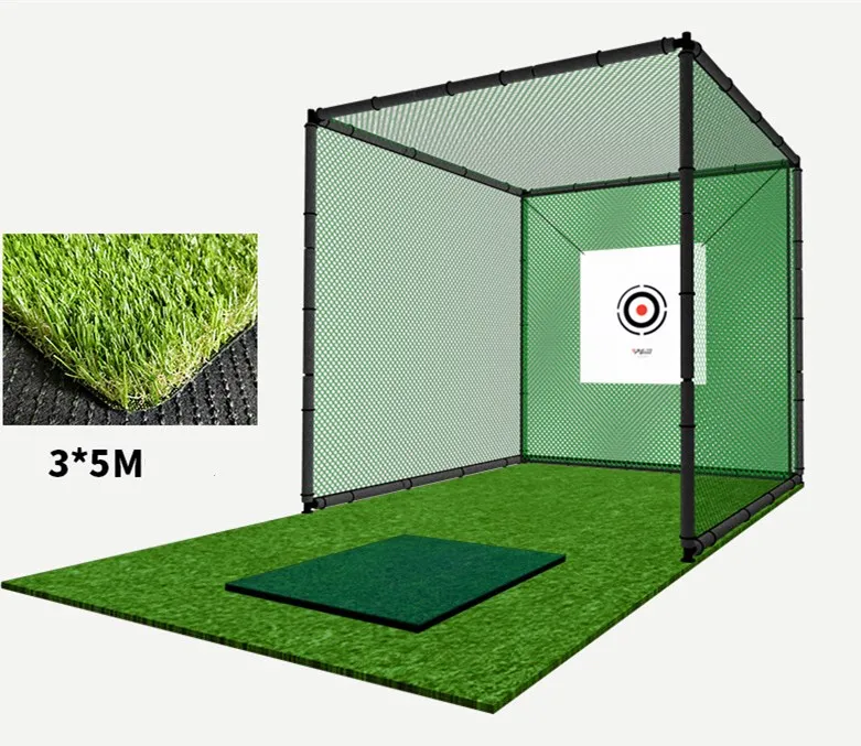 2021 Factory Price Custom 3mx3mx3m Outdoor Golf Practice Training Driving Hitting Net