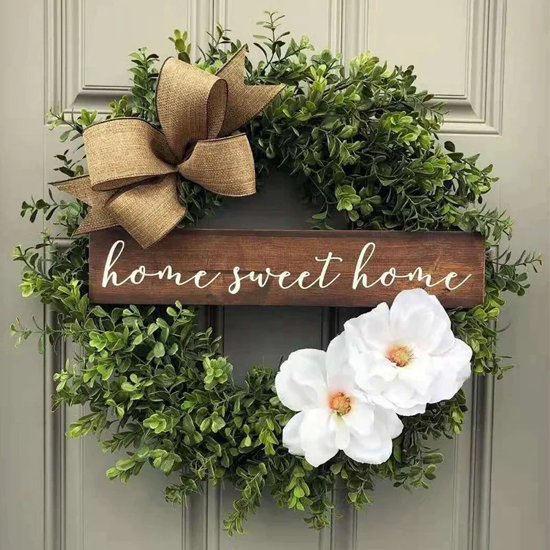 AYOYO Christmas Door Decoration Wall Decoration Small Fresh Brand Wreath