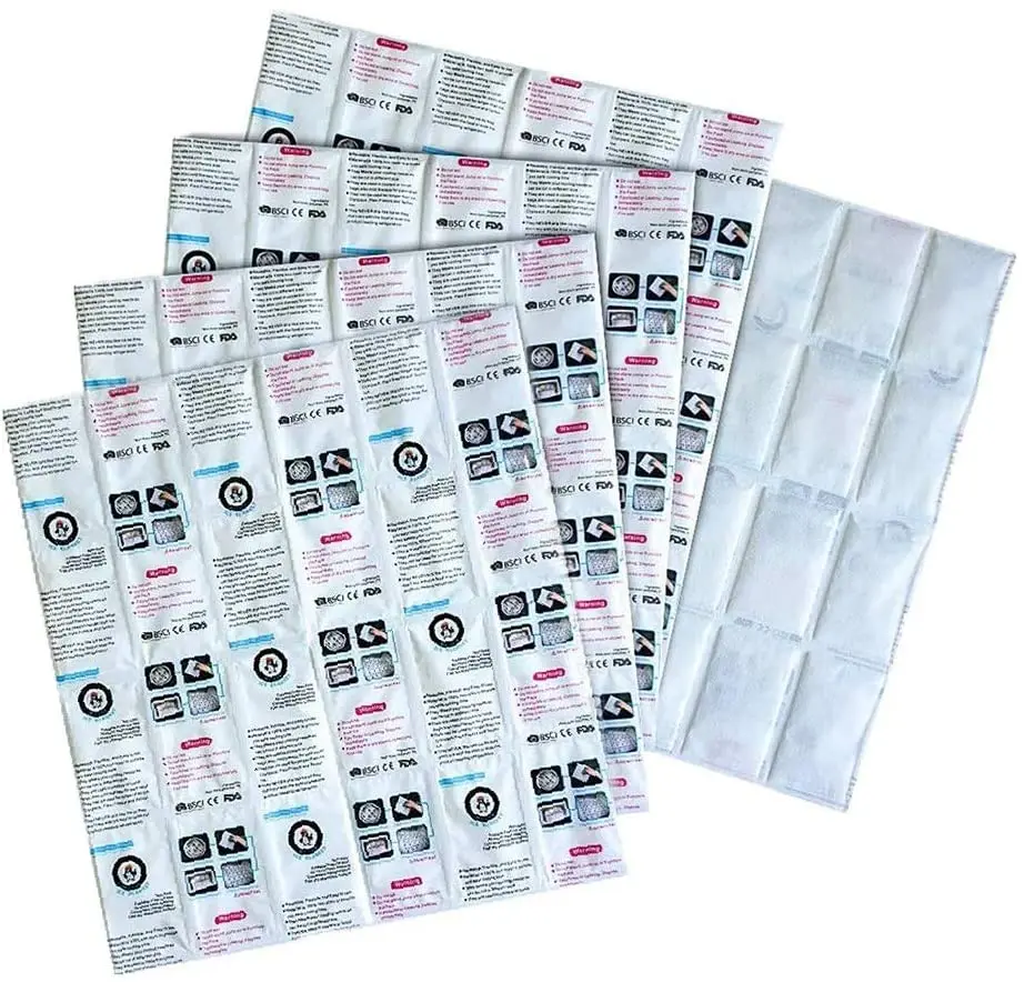 

World-bio Used for transportation Flexible Absorbed water Dry Ice Pack with 24 cell sheets, Customized