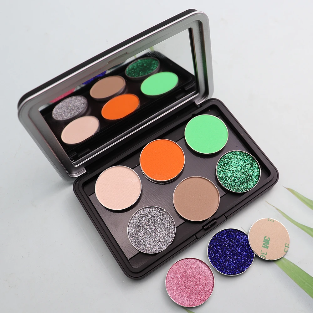 

Magnetic Empty Eyeshadow Palette OEM Eye Makeup Palette DIY Colors, Multi colors