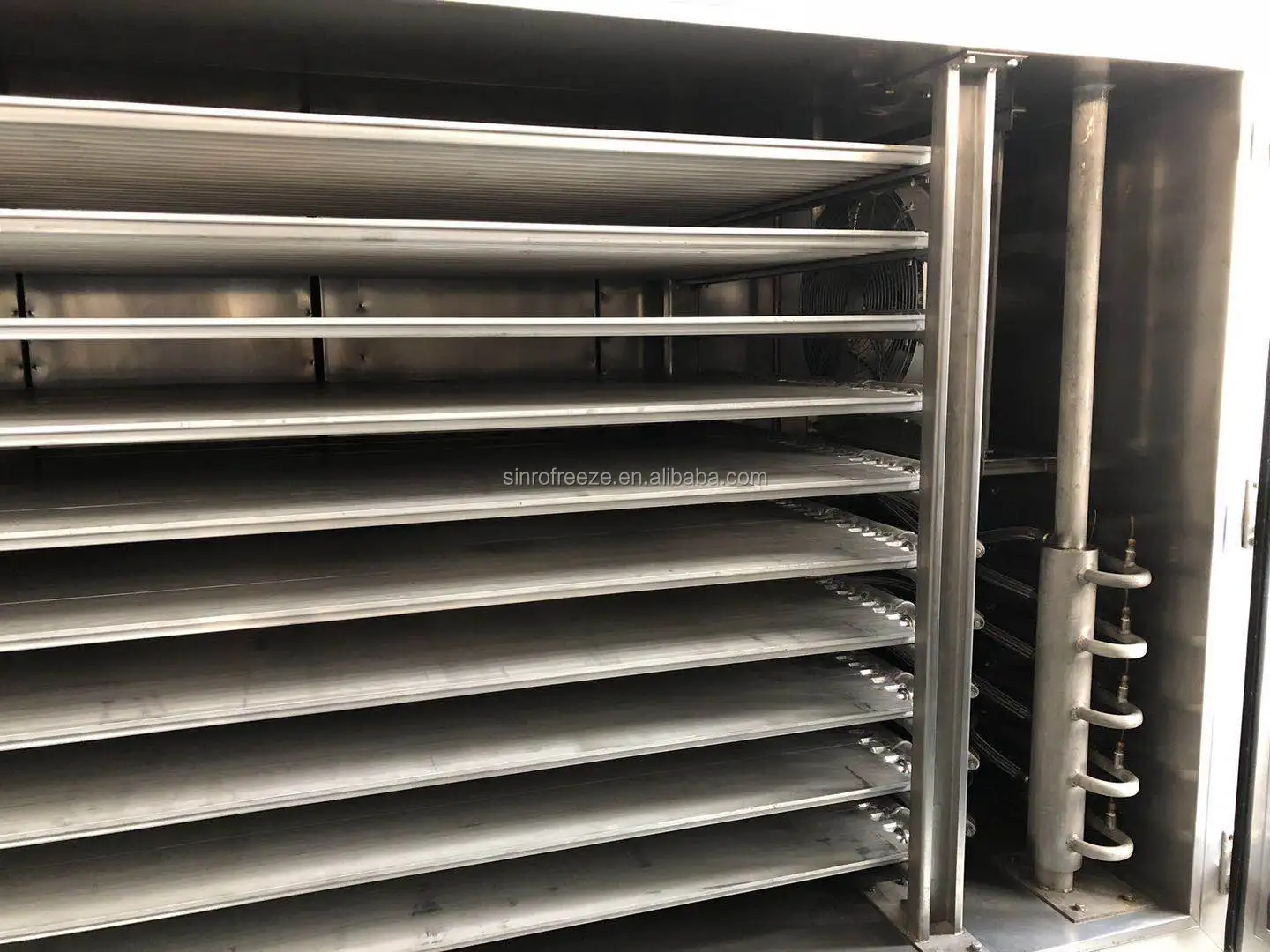 
Semi contact plate freezer air blast freezer for block freezing seafood 