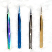 

Eyelashes Extensions Tweezer Colorful Tweezers