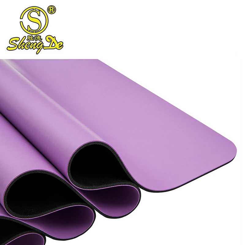 

wholesale new material fitness yoga products PU mat, Customized