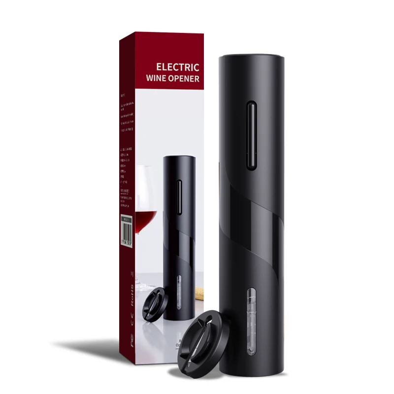 

New Arrival Automatic Bottle Opener Wine Corkscrew Plastic Wine Opener Electric