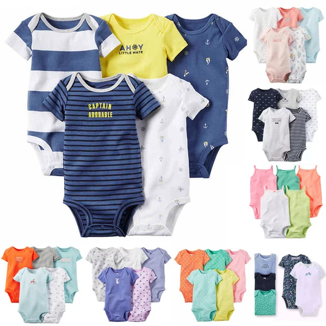 

new design manufactory short sleeve romper baby clothes