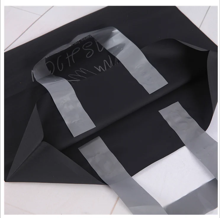 
Luxury custom logo biodegradable waterproof shopping packaging plastic bags 