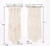 various customized macrame woven wall hanging tapestry handmade macrame wall hanging