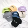 Letter Embroidered Children's Baseball Caps 2-6 Years Old in Spring and Autumn 2020