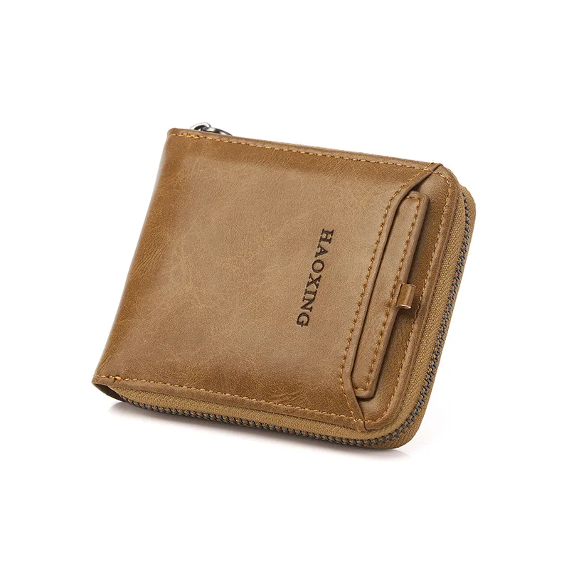 

Hot Sale Latest Design European And American Style Leather Passport Card Holders PU European Businessman Mens Wallets