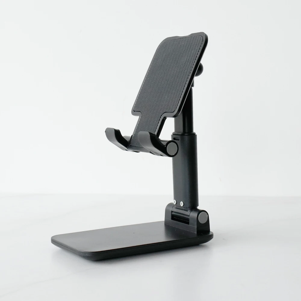 

Retractable alloy mobile phone stand, folding mobile phone and tablet computer stand, mobile phone stand with double fold, Customized color