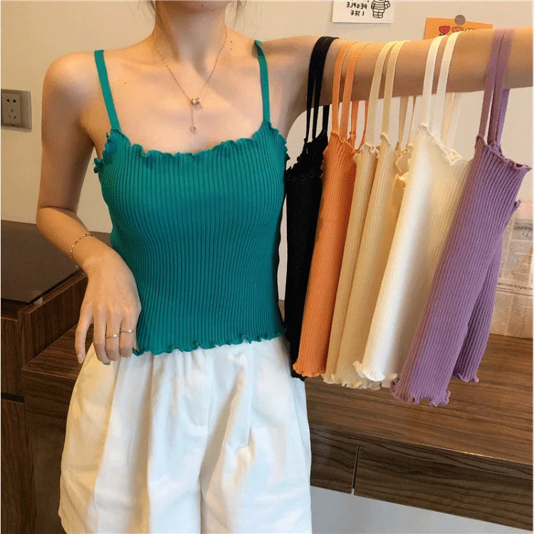 

BX-0013 The New 2021 Fungus Outside Edge Render Wear Short Of Tall Waist Cultivate One's Morality Sexy Tops For Women Crop, Customized color