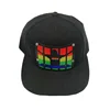 Hot Sale Party Supplies Multi-Function Sound Activated & Auto Flash Led Hat Custom Light Up El Flashing Cap for Dacing club