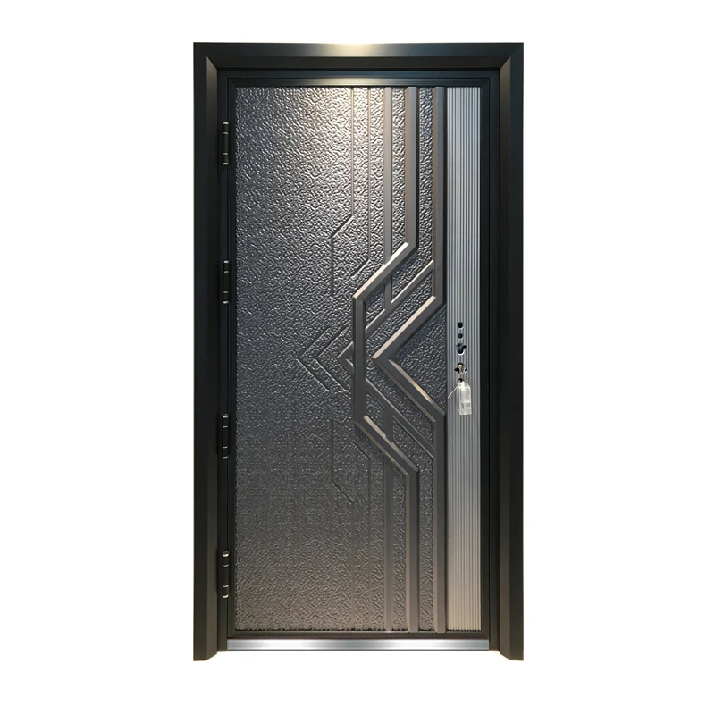 Mexin Steel Door Teak Wood Main Door Designs In India Electronic ...