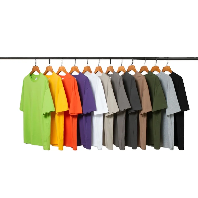 

High quality short sleeve 100% heavy cotton 230gms oversized t shirt