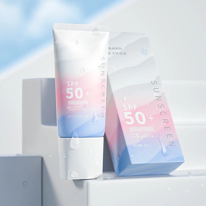 

Factory Direct Sale Sun Block Cream For Face UV protection SPF50+ Sunscreen Cream