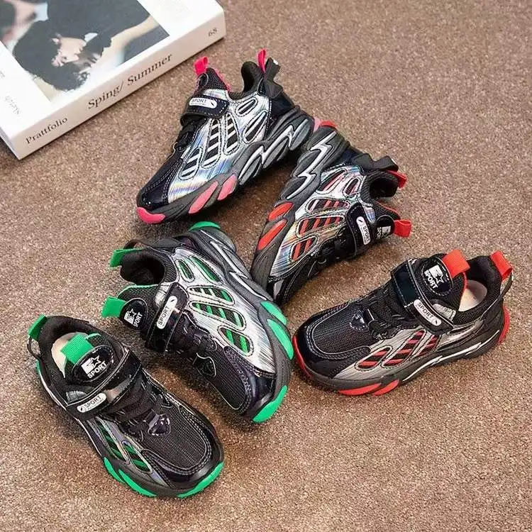 

Kids Sneaker Light weight Breathable Casual walking Running Mesh Shoes Kids Fashionable Sport Shoes, Mixed
