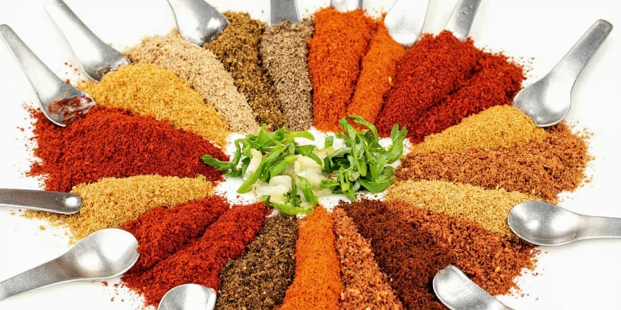 Assorted Spiced Chicken Dishes Feast