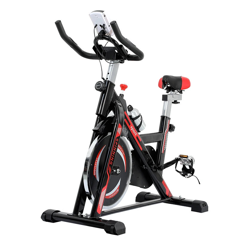 

2020 Leg Training Home Fitness Gym Equipment Exercise Spinning Bike Indoor, Red