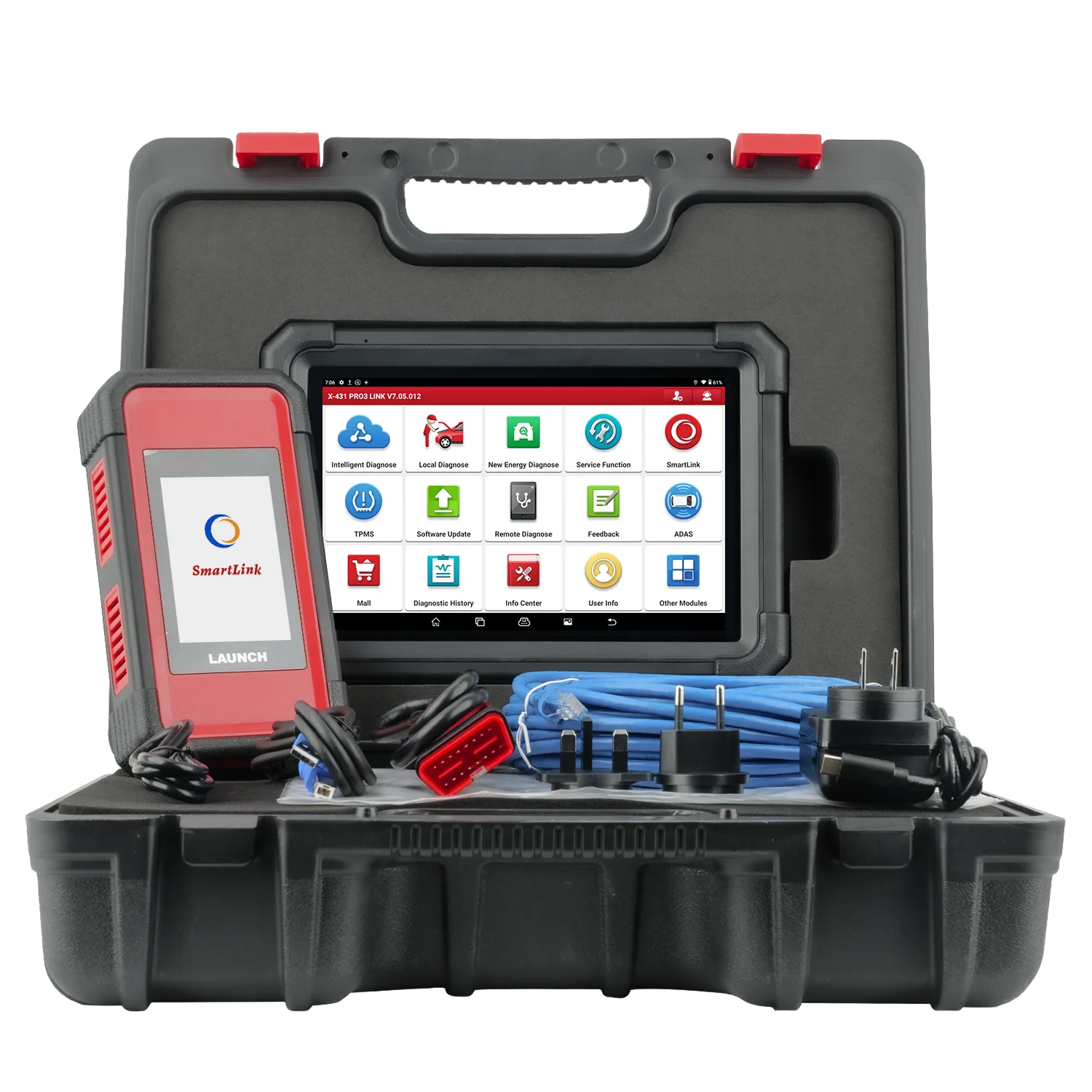 

2024 Model LAUNCH X-431 PRO3S+ SmartLink HD Full System Car Diagnostic Tool Supports Both 12V and 24V Heavy Duty Truck Scanner