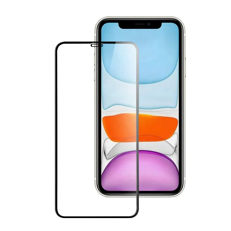 

Premium Full Cover Alignment Frame Hard Tempered Glass Screen Protector for iPhone 11, Transparent