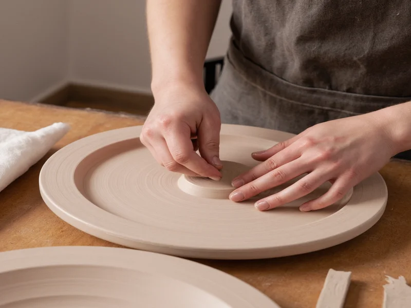 Handmade pottery workshop at Cook and Craft Scottsdale studio