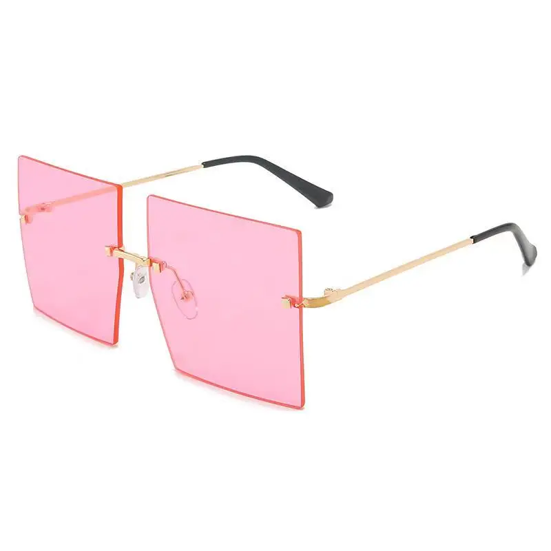 

Lentes De Sol Oversize Ladies Square Glasses Rimless 2021 Gafas Negras Zonnebril Man Carbon Fiber Lunettes Pour Homme Sunglasses, Custom colors