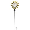 Metal sunflower solar light outdoor garden decoration garden insert