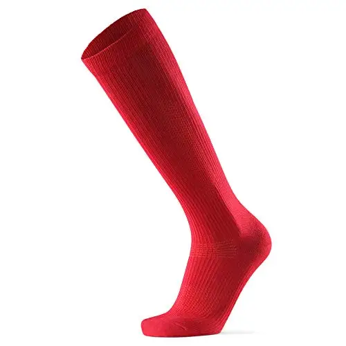 

XY-0138 Black Long Mens Compression Socks For Running, Custom color