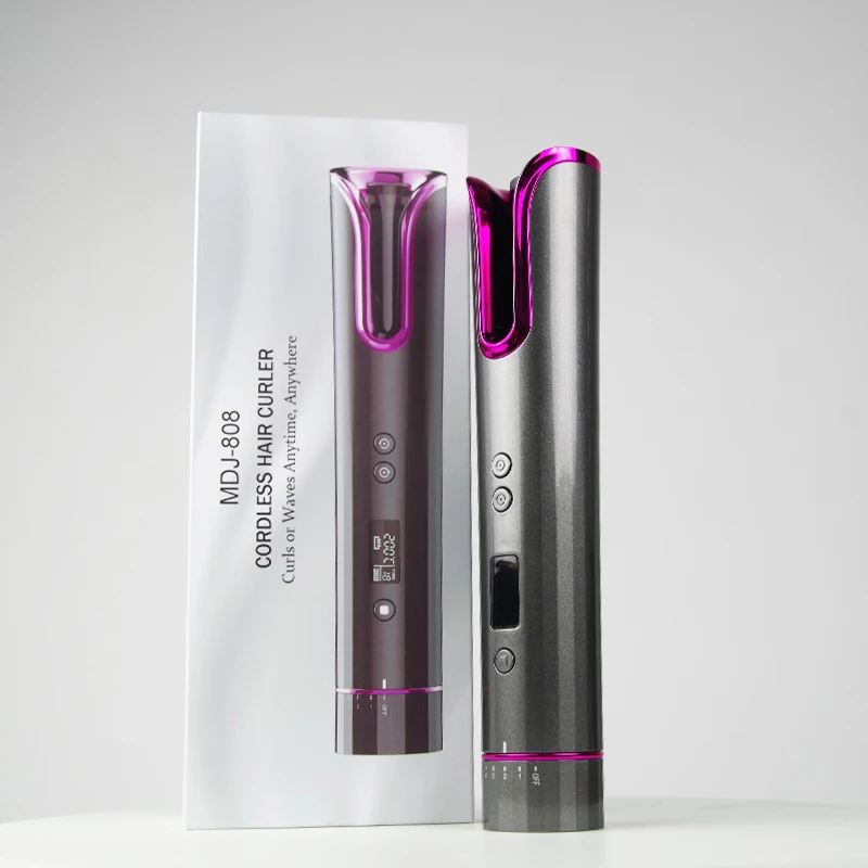 B00 1 Oem Portable Cordless Hair Curler Usb Rechargeable Electric Mini