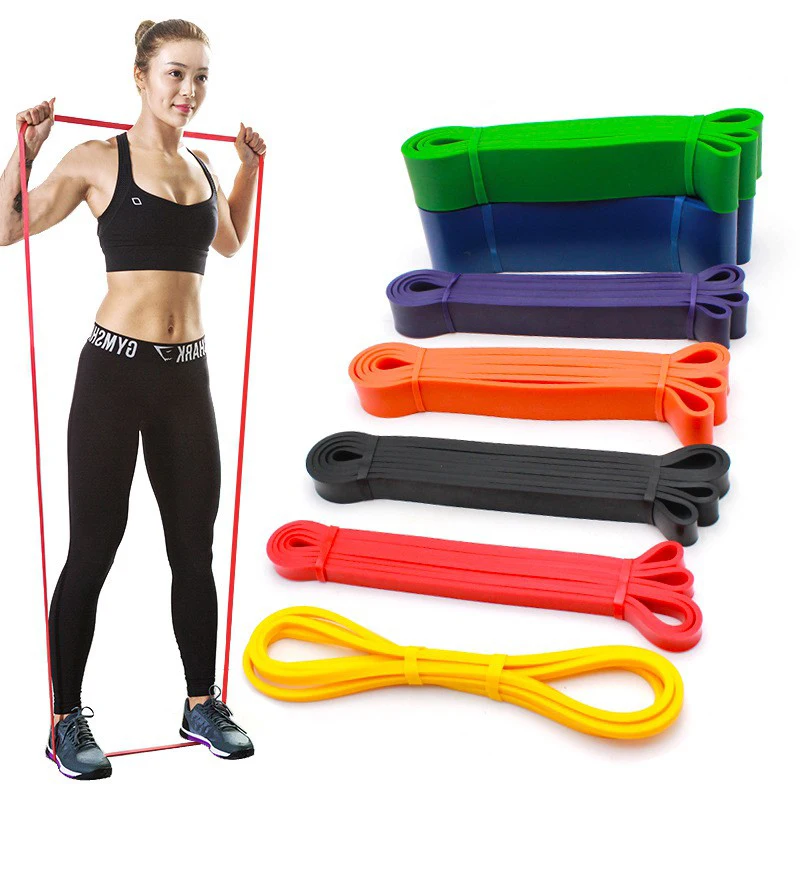 

GALECON TPE Elastic Fitness Pull Up Assist Band Resistance Loop Exercise Bands set