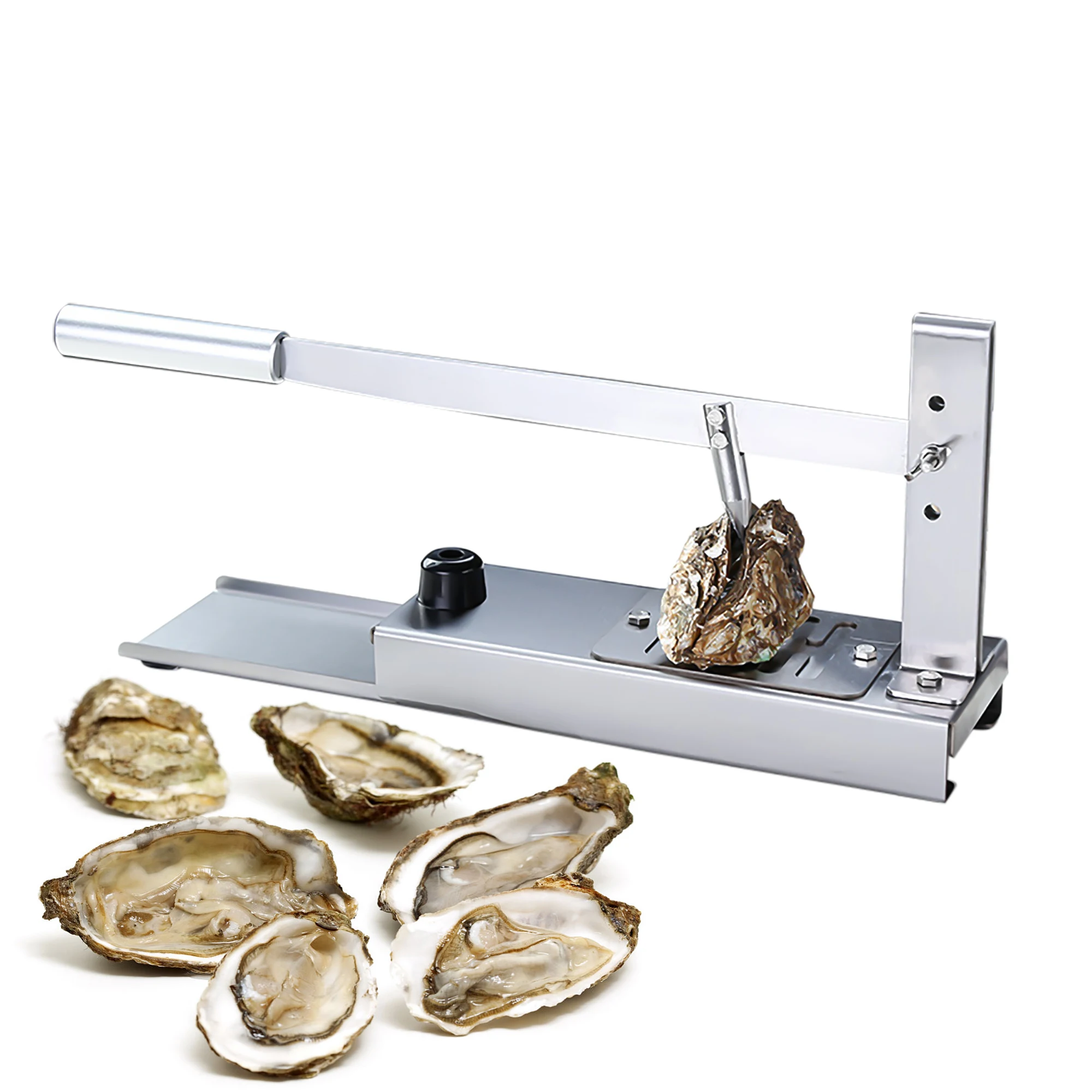 

Oyster Opener Stainless Steel Oyster Shucker Machine With Oyster Knife For Shellfish Clam Hotel Buffet Family