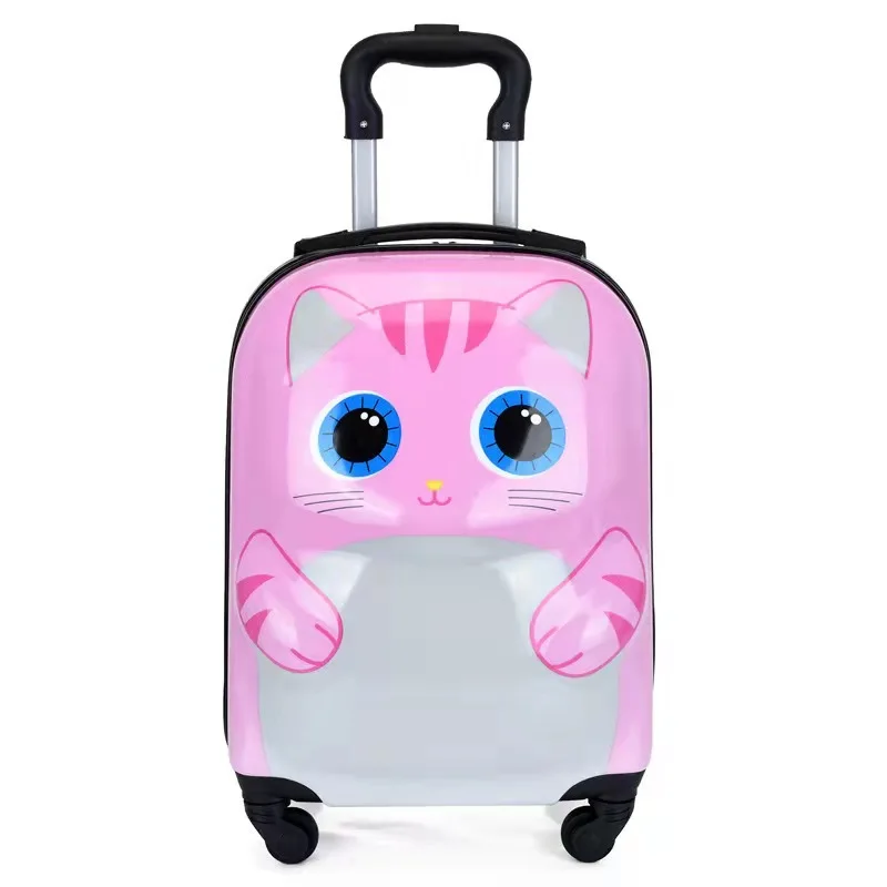

18 inch PC cartoon printing suitcase Custom children's luggage kids suitcase