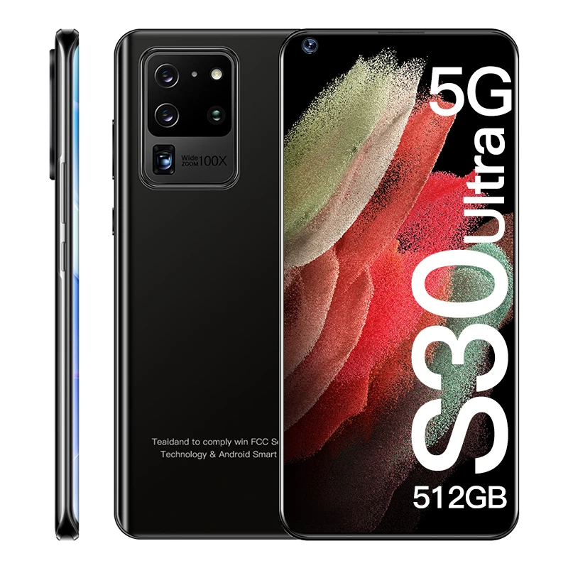 

Brand New S30 Ultra Android smartphone 4g5g supports dual card fingerprint unlocking and facial recognition mobile phone