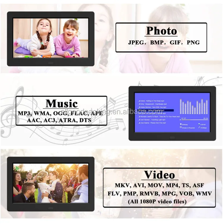 Cheapest Hd Wifi Digital Photo Frame Touch Screen Digital Picture Frame
