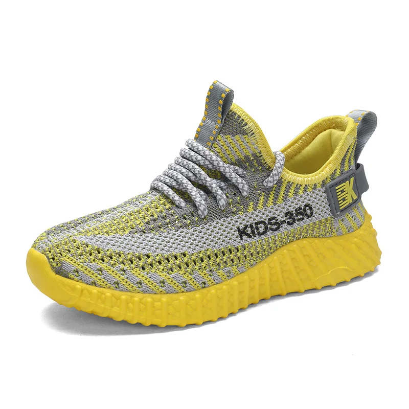 

Factory sale various widely used shoes for little kids girls second hand kids shoes, Yellow