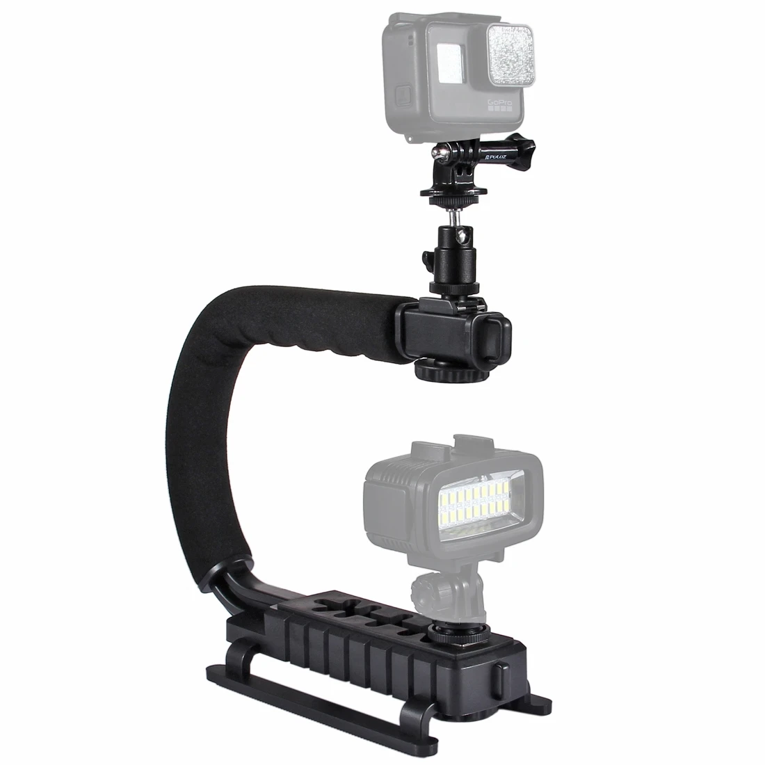 

PULUZ U/C Shape Portable Handheld Camera Rig Stabilizer for Action Camera for DSLR Vlog Camera Controller