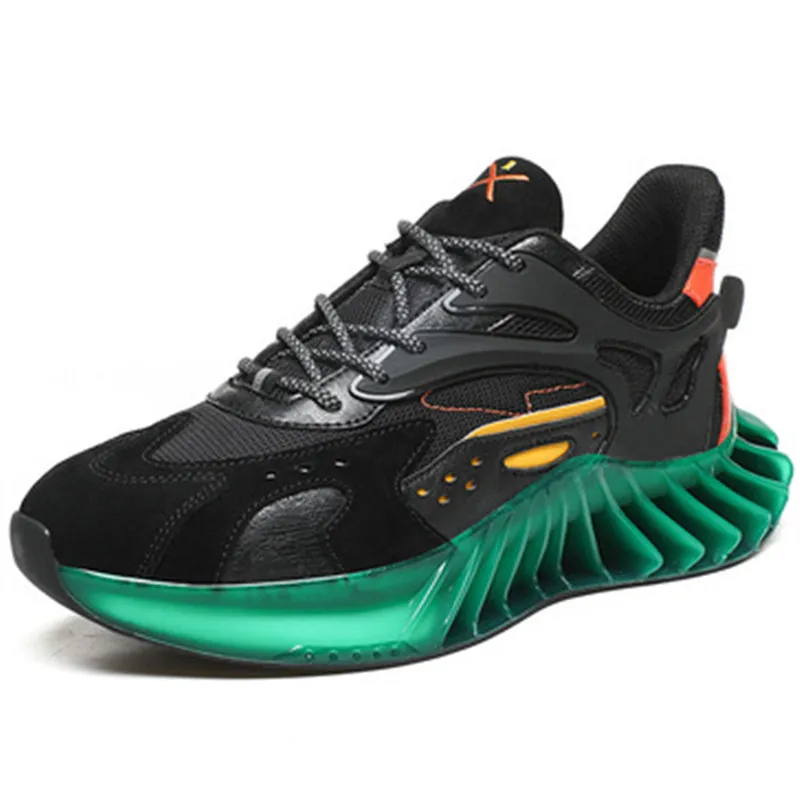 

Dropshipping Men Soft Sole Chunky Sneakers Trendy Men's Lightweight Comfortable Casual Footwear for Summer Plus Size