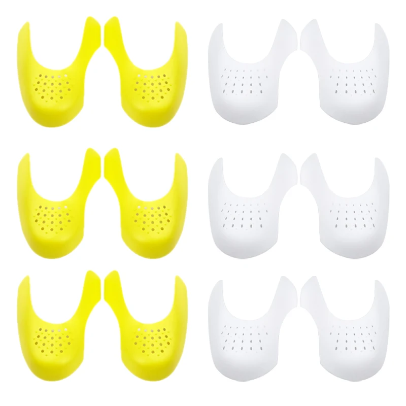 

2021 New Arrival Sneaker Crease Tree Decreaser Prevent Shoes Expander Shaper Shoe Shield, White/yellow