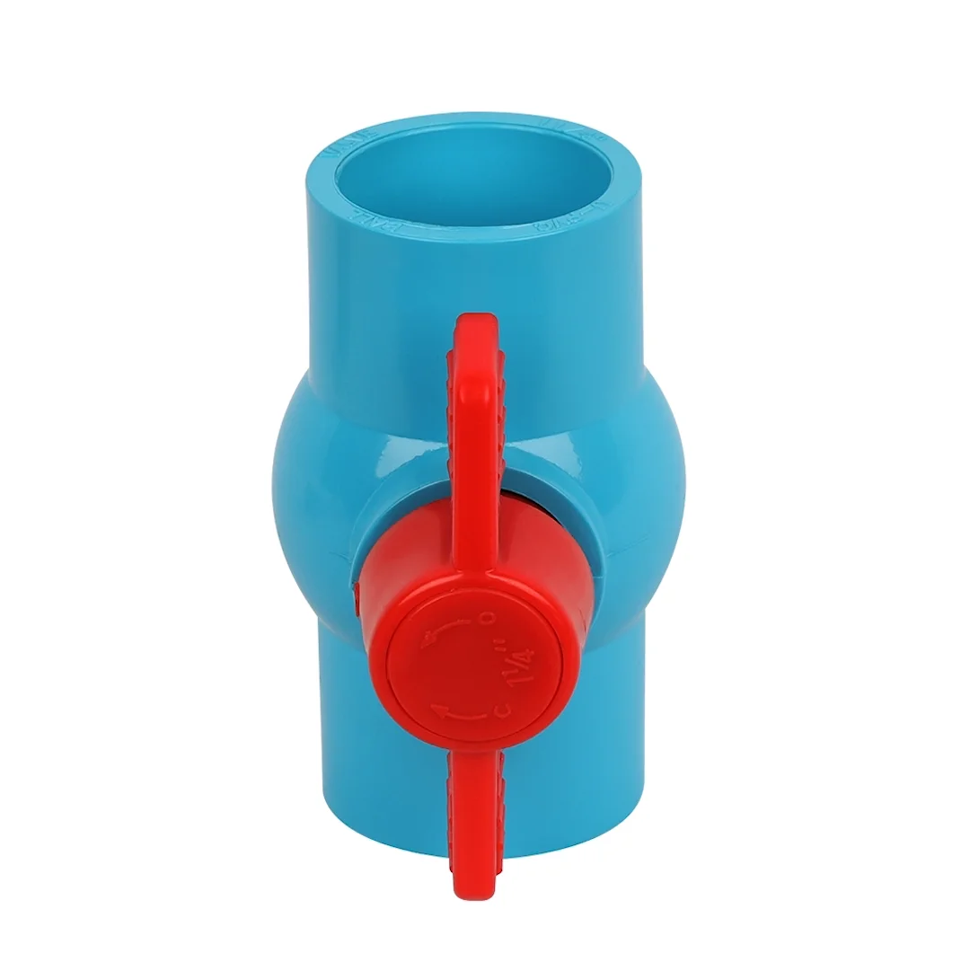 Pntek Pipa Cpvc Dan Fitting Plastik Pvc Bola Kompak 1 Inci Katup Untuk