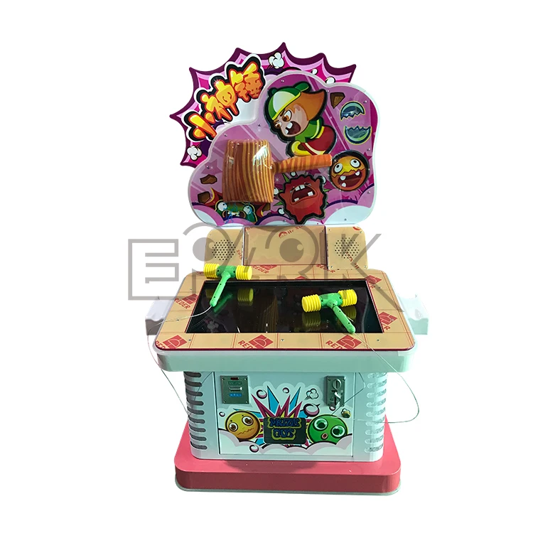 

Ride Bicycle Amusement Touch Screen Hitting Hammer Electronic Basketball Arcade Kids Coin Operated Zombie War 2 Game Machine