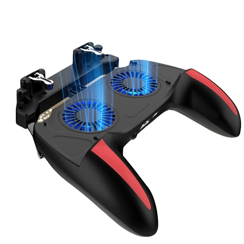 

H10 Gamepad Cooling Fan 5000mah Power Bank L1R1 Trigger Joystick Handle Grip Portable Controller joystick for pubg