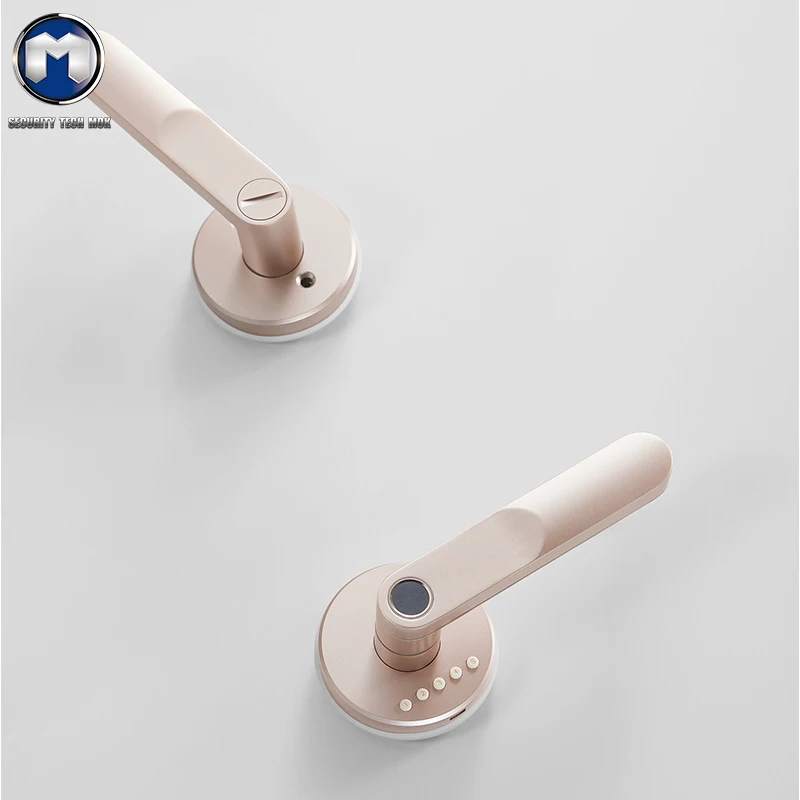 

Keyless fingerprint password bedroom lock smart digital management door lock