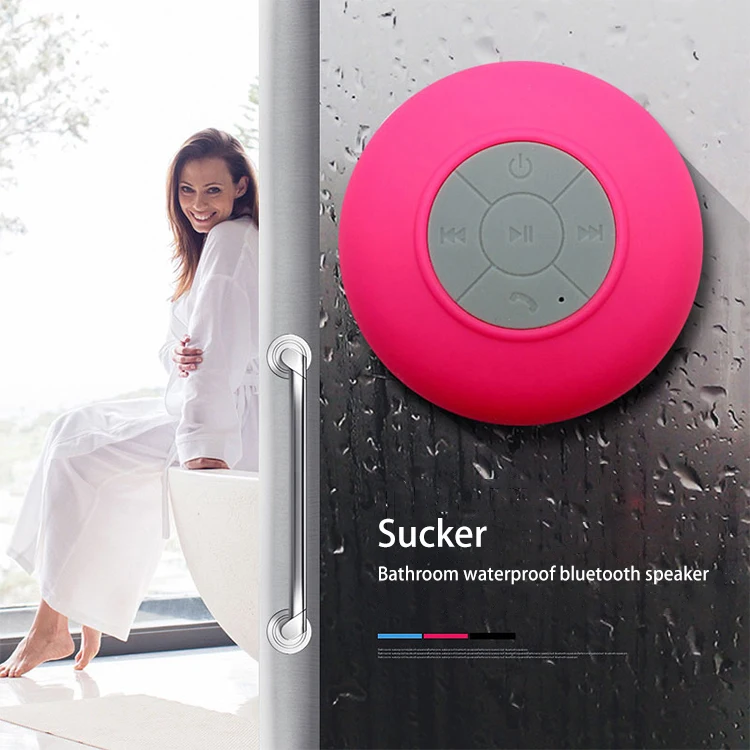 Shenzhen Factory Supplier Wholesale CE FCC ROHS IPX4 Waterproof Cheap Mini Round Shape Portable BT Speaker with MIC - ANKUX.COM