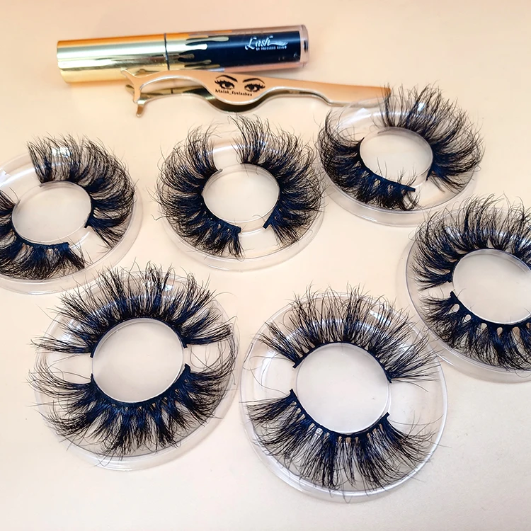 

high quality 3d wholesale mink eyelash mink lashes3d wholesale vendor 25mm bulk vendor, Natural black