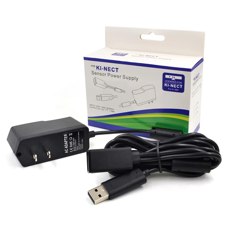 

Power Supply for Xbox 360 Xbox Kinect Sensor, Black