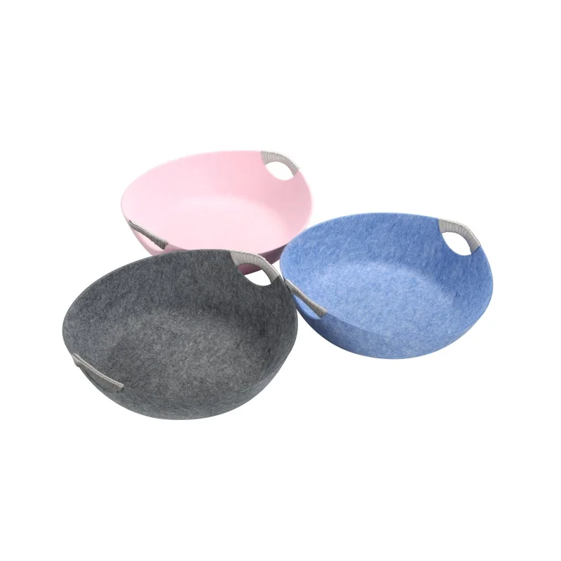 

One-piece felt pet house DIY cat house environmental recycling material felt comfort cage can be customized according to drawing