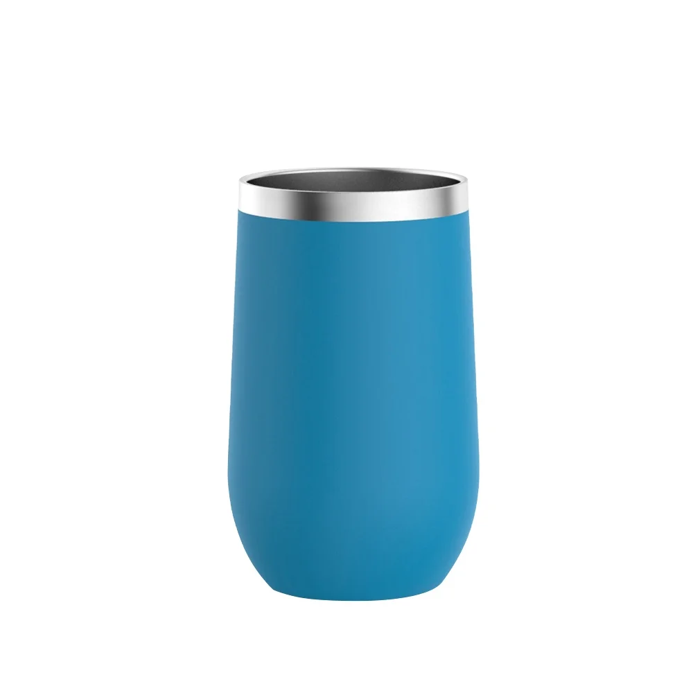 

Eco-friendly powder coated wine tumbler vacuum tumbler stainless steel travel mug cup with leak proof lid coffee mug beer mug, Any color can be spray painted