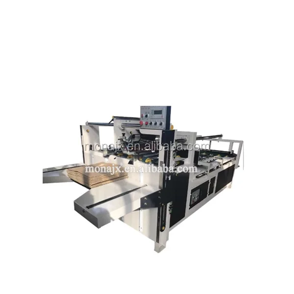 Fully Automatic Crash Lock Bottom Folder Gluer Machine Pre-folding ...
